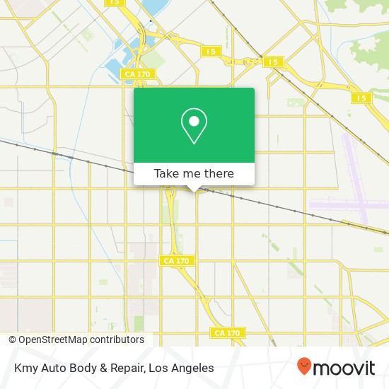 Kmy Auto Body & Repair map