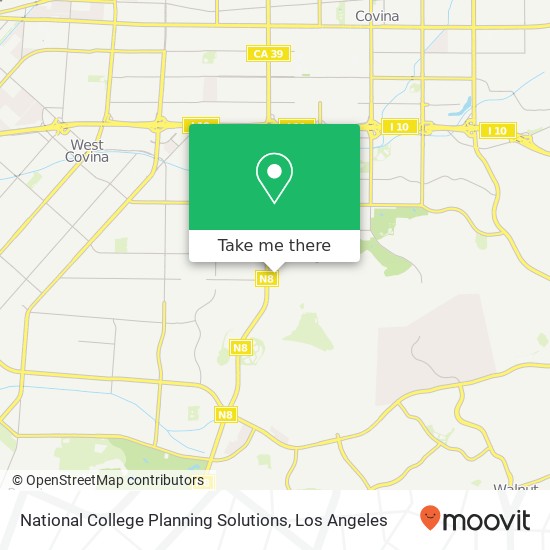 National College Planning Solutions map
