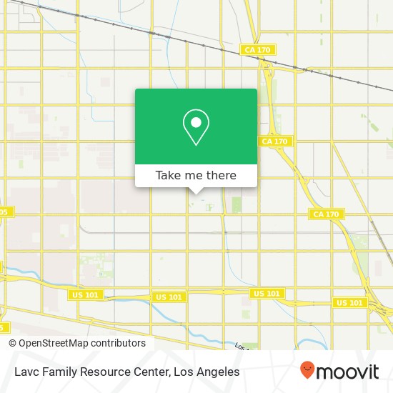 Lavc Family Resource Center map