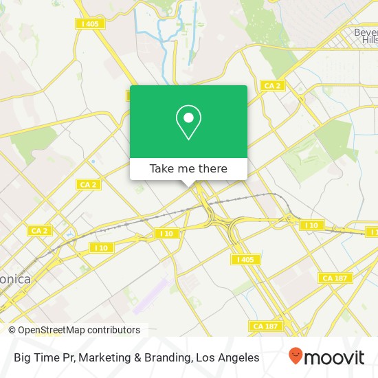 Big Time Pr, Marketing & Branding map