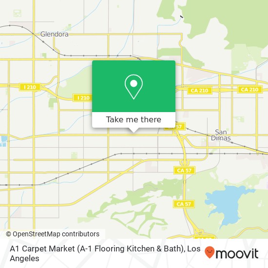 A1 Carpet Market (A-1 Flooring Kitchen & Bath) map