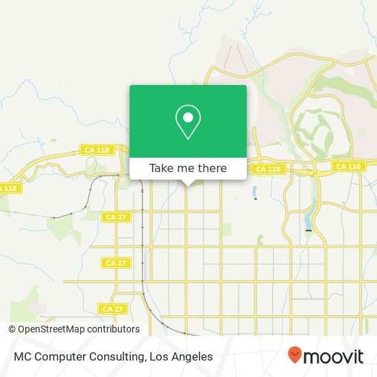 Mapa de MC Computer Consulting