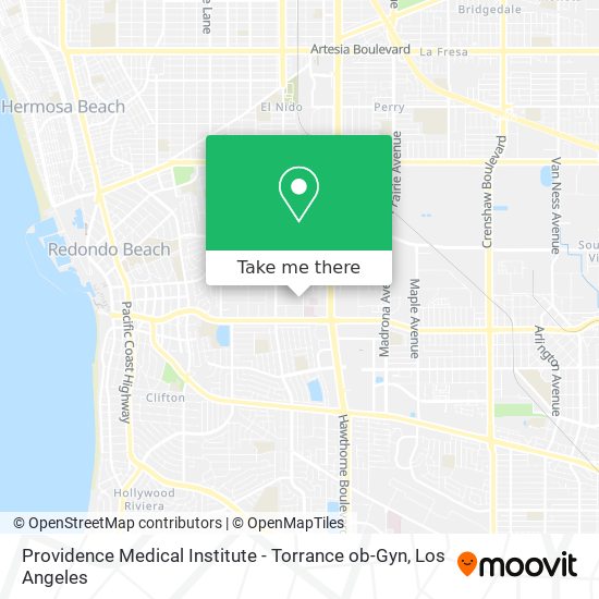 Providence Medical Institute - Torrance ob-Gyn map