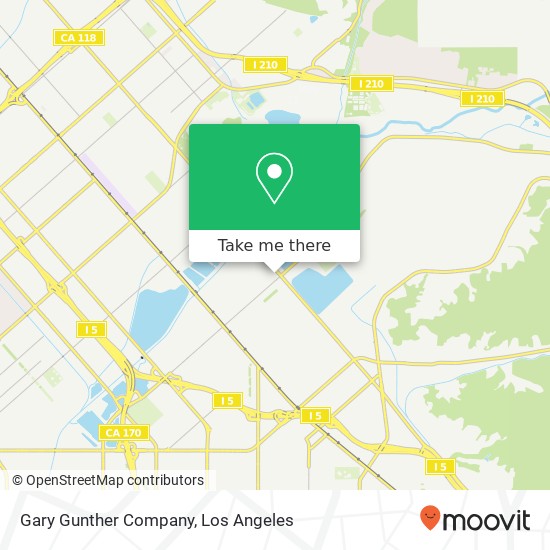 Mapa de Gary Gunther Company