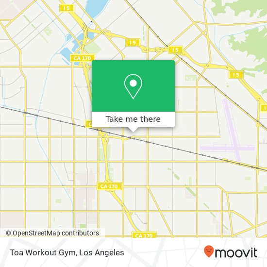 Mapa de Toa Workout Gym