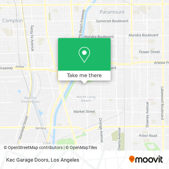 Kec Garage Doors map