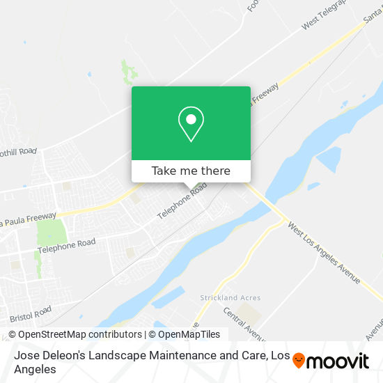 Jose Deleon's Landscape Maintenance and Care map