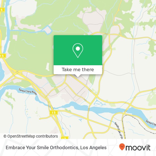 Embrace Your Smile Orthodontics map