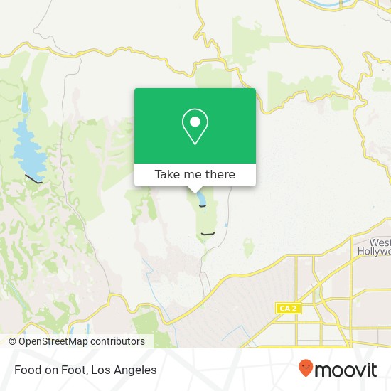 Food on Foot map