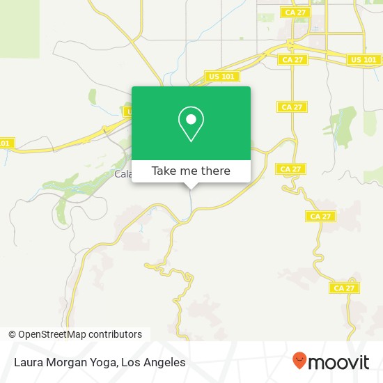 Mapa de Laura Morgan Yoga