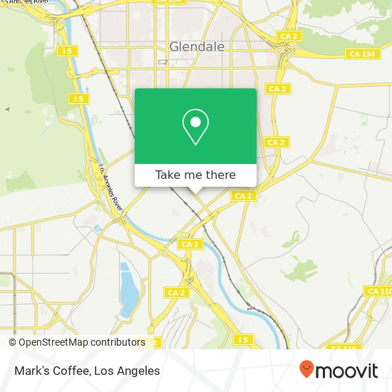 Mapa de Mark's Coffee