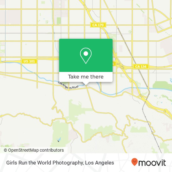 Girls Run the World Photography map