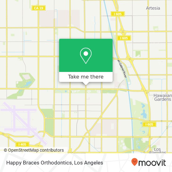 Mapa de Happy Braces Orthodontics