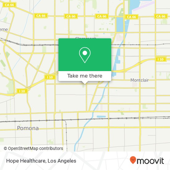 Hope Healthcare map