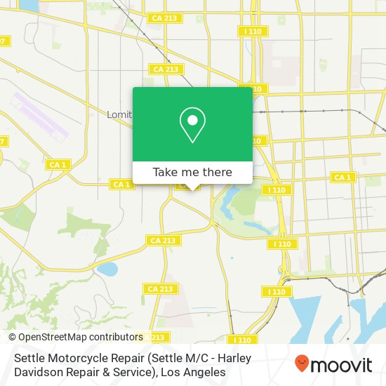 Settle Motorcycle Repair (Settle M / C - Harley Davidson Repair & Service) map