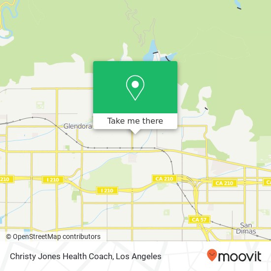 Mapa de Christy Jones Health Coach