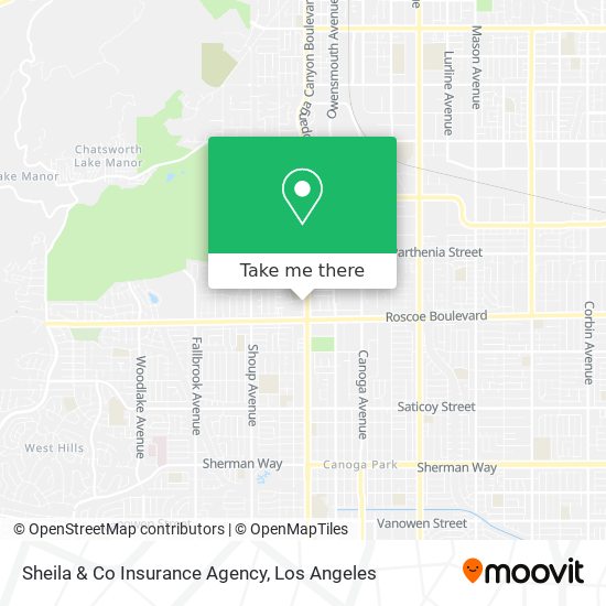 Sheila & Co Insurance Agency map