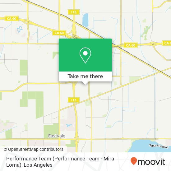 Performance Team (Performance Team - Mira Loma) map