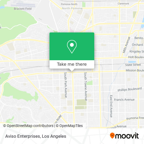 Aviso Enterprises map