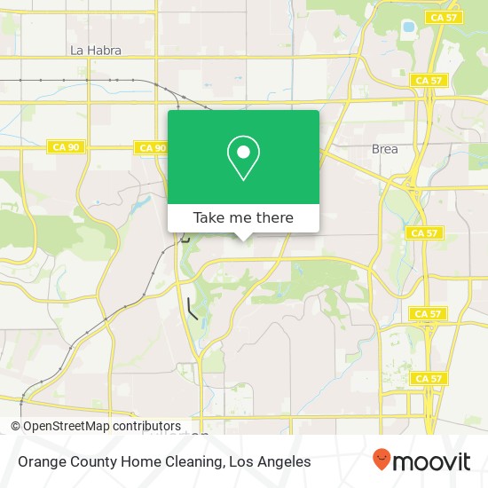 Mapa de Orange County Home Cleaning