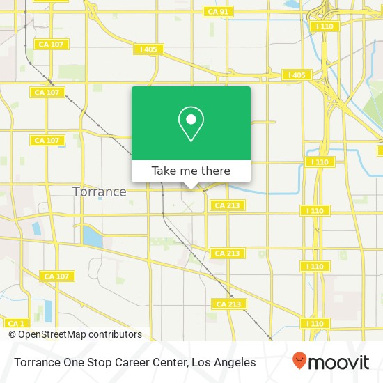 Mapa de Torrance One Stop Career Center