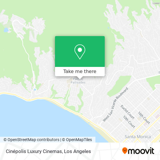 Cinépolis Luxury Cinemas map