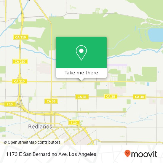 1173 E San Bernardino Ave map