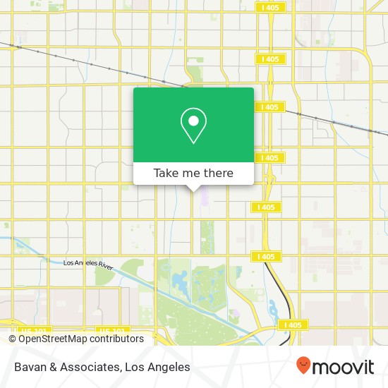 Mapa de Bavan & Associates