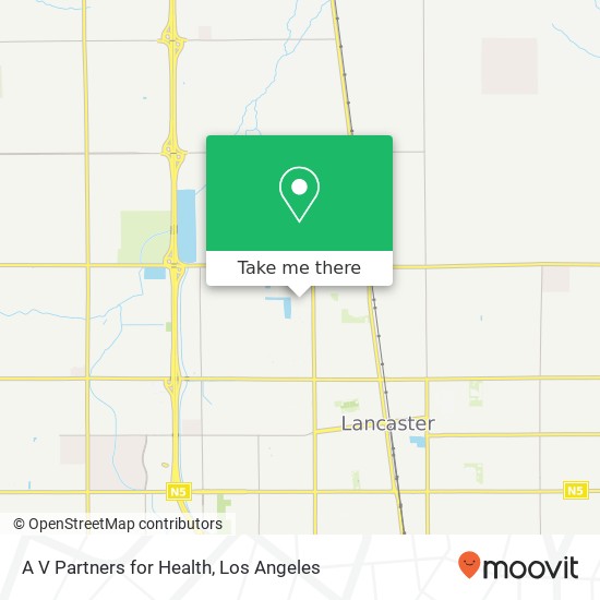 A V Partners for Health map