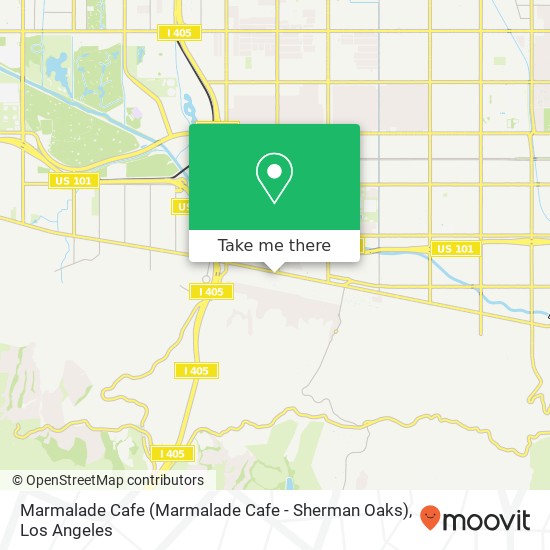 Mapa de Marmalade Cafe (Marmalade Cafe - Sherman Oaks)