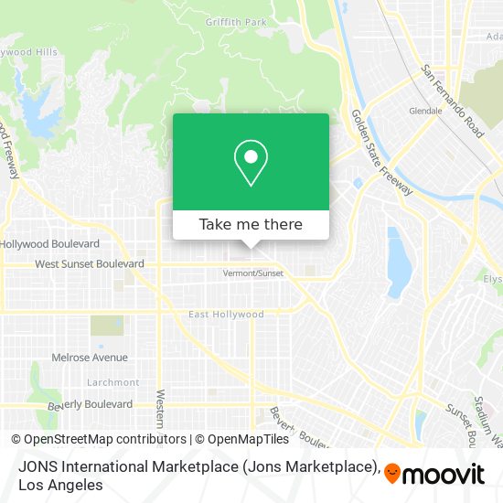 JONS International Marketplace (Jons Marketplace) map