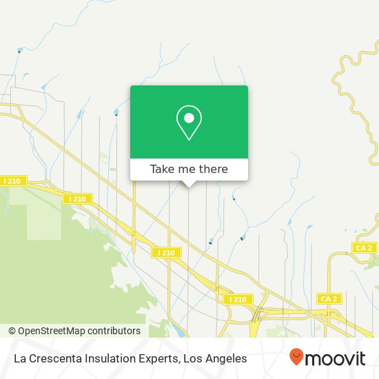 Mapa de La Crescenta Insulation Experts