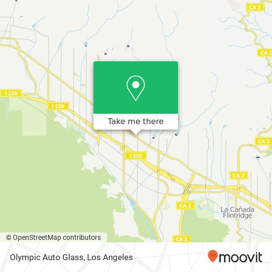 Mapa de Olympic Auto Glass