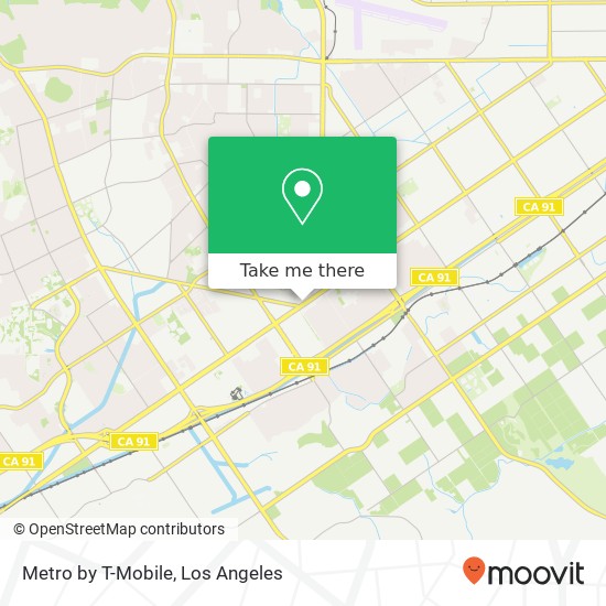 Metro by T-Mobile map