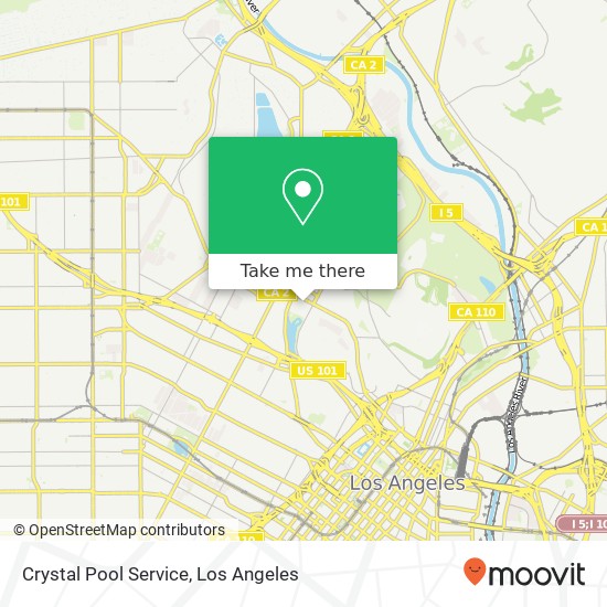 Crystal Pool Service map