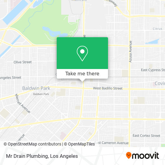 Mr Drain Plumbing map