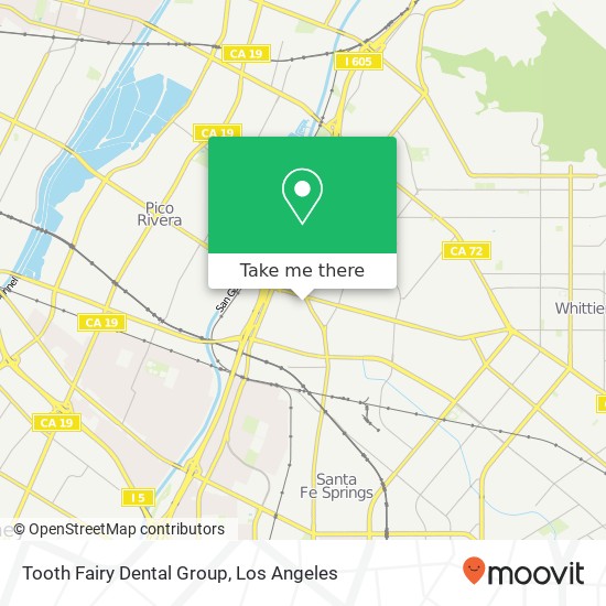 Tooth Fairy Dental Group map