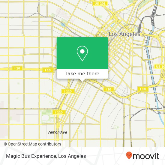 Magic Bus Experience map