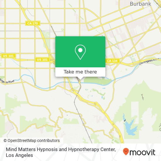 Mapa de Mind Matters Hypnosis and Hypnotherapy Center