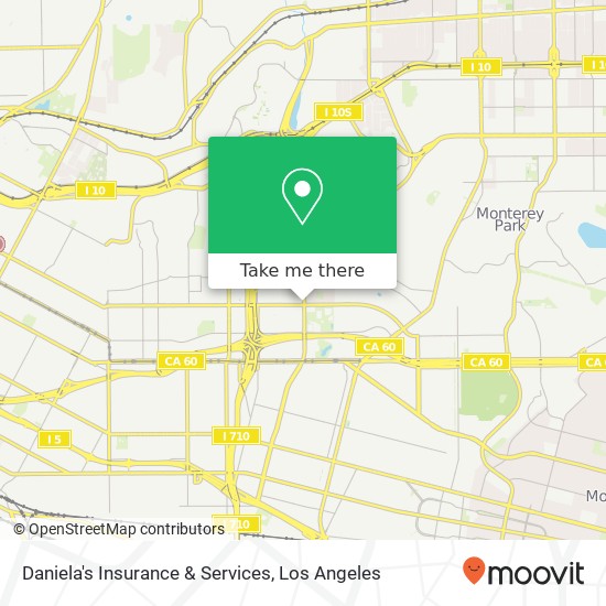 Daniela's Insurance & Services map