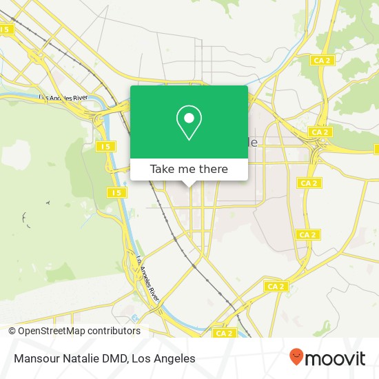 Mansour Natalie DMD map