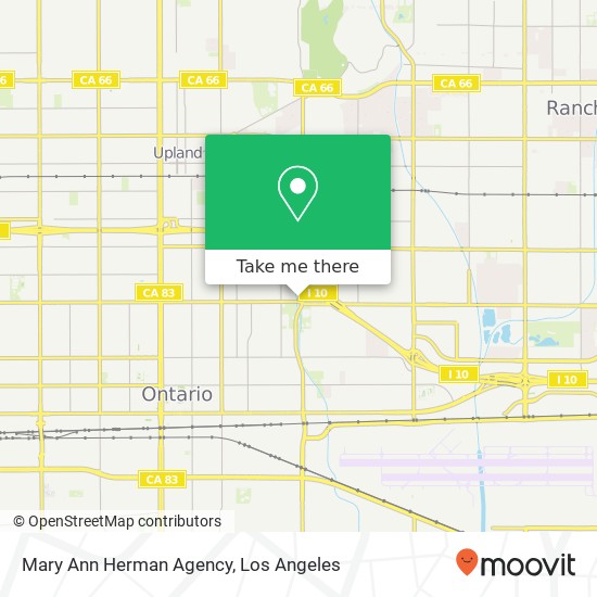 Mary Ann Herman Agency map