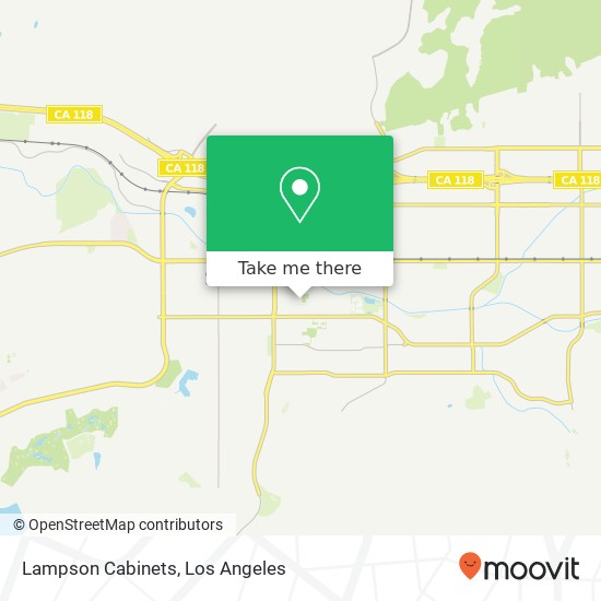 Lampson Cabinets map