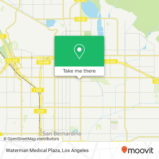 Waterman Medical Plaza map