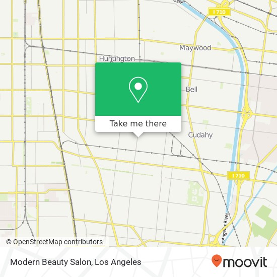 Modern Beauty Salon map