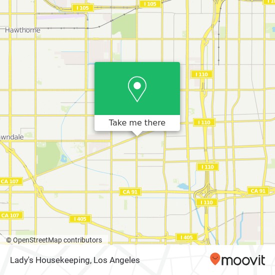 Lady's Housekeeping map