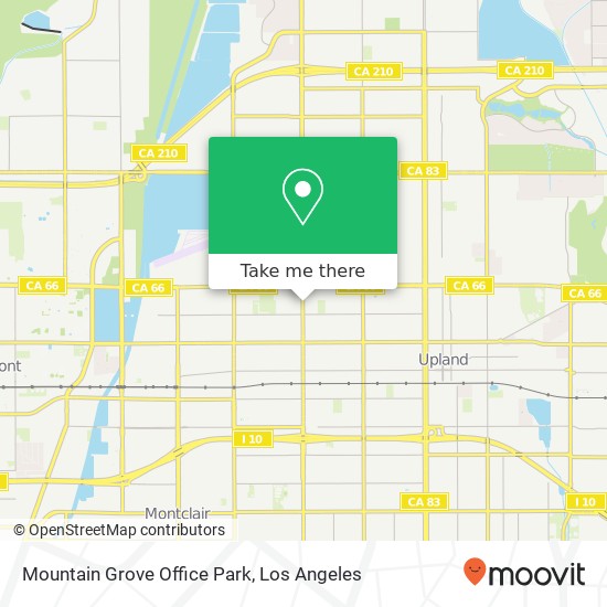 Mountain Grove Office Park map