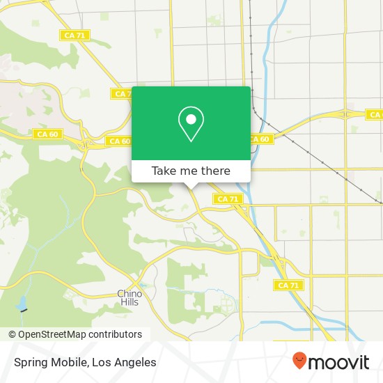 Spring Mobile map
