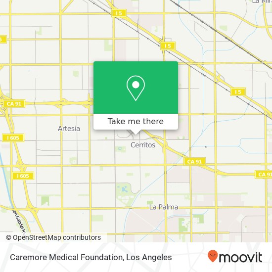 Caremore Medical Foundation map