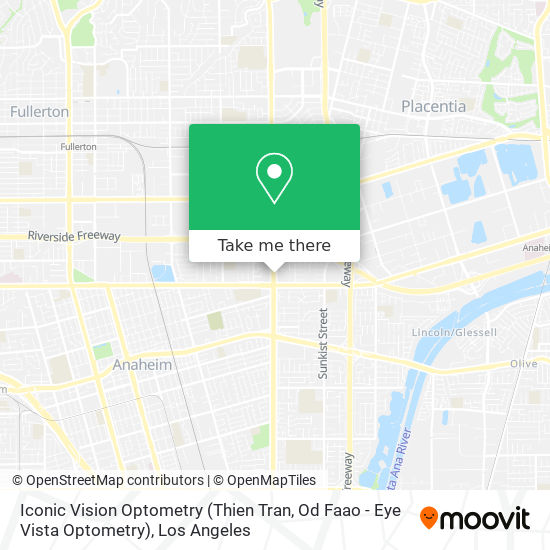 Iconic Vision Optometry (Thien Tran, Od Faao - Eye Vista Optometry) map